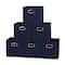 6 Pack Household Essentials 11" Fabric Storage Bins